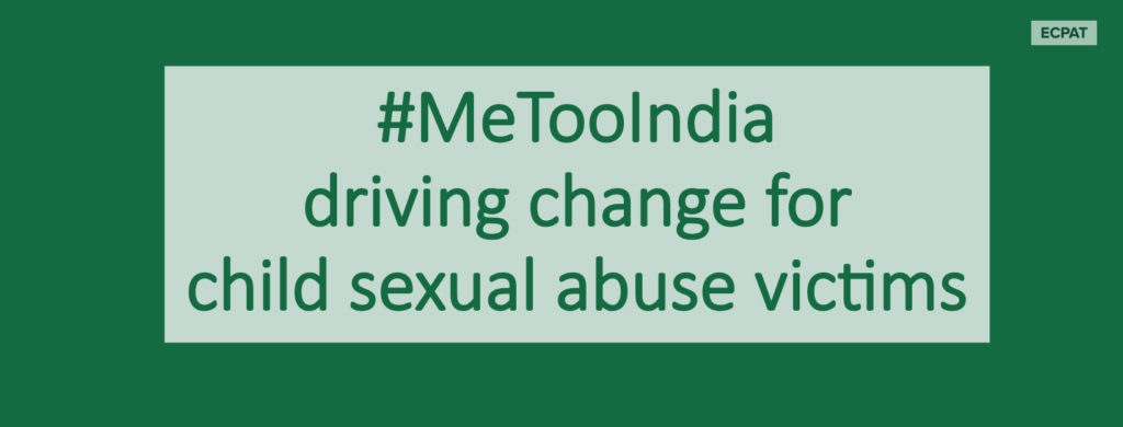 #MeToo India - ECPAT 