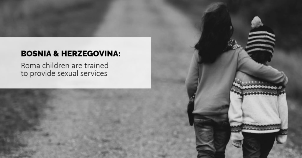 Bosnia and Herzegovina - Roma children - trafficking