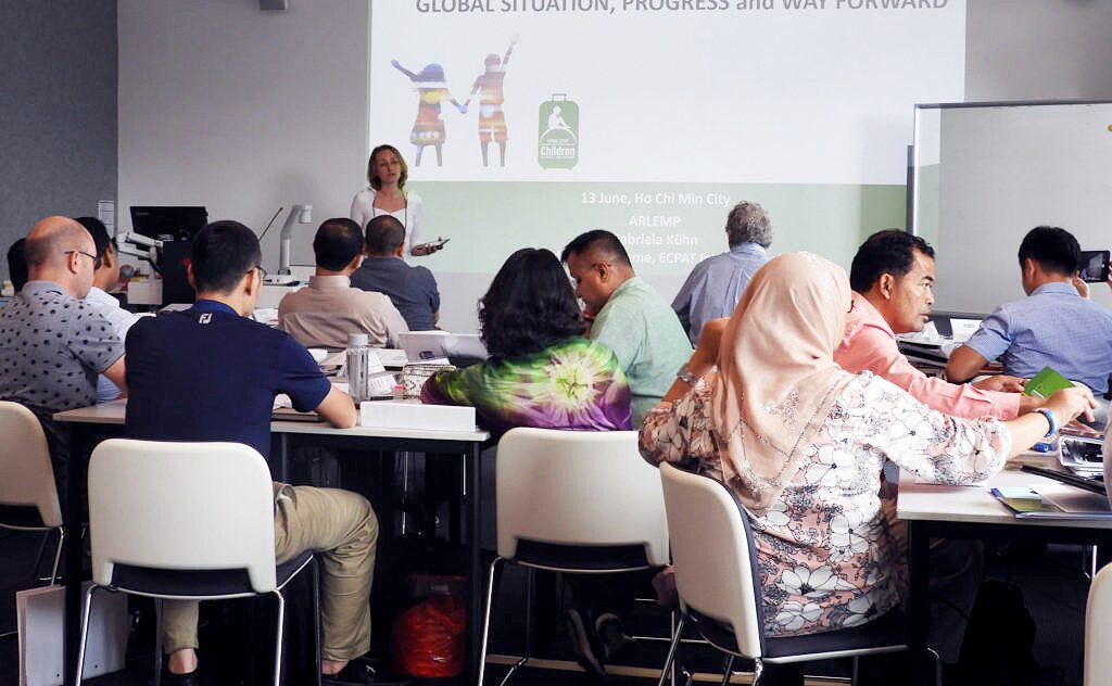 Police training sexual exploitation of children ECPAT Vietnam