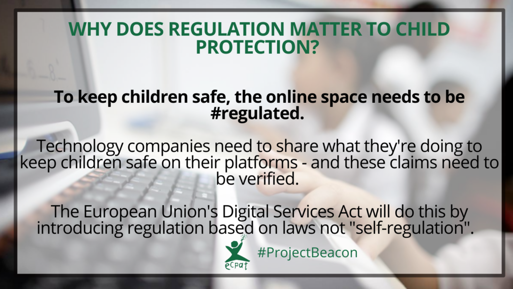 Why does regulation matter in protecting children online? - ECPAT