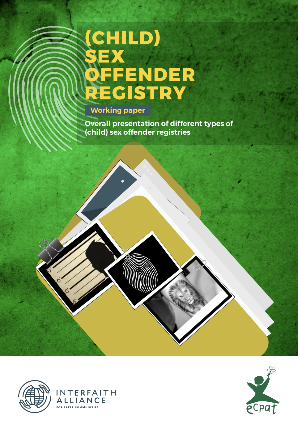 Child) Sex Offender Registry: Working Paper - ECPAT